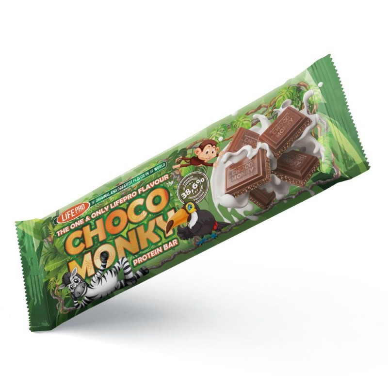Tableta Choco Monky 38% Protein